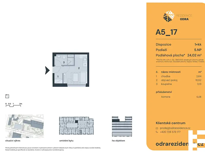 Prodej bytu 1+kk 24 m², Praha – náhled fotky 2