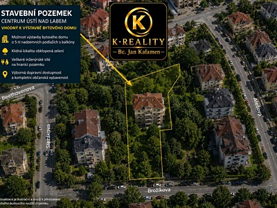 Prodej  komerčního pozemku 1 467 m²