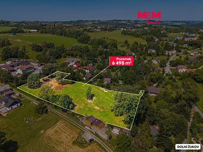 Prodej stavebního pozemku 6498 m²