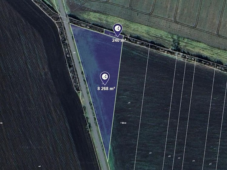 Prodej pozemku, 1 250 m² (1 z 4)
