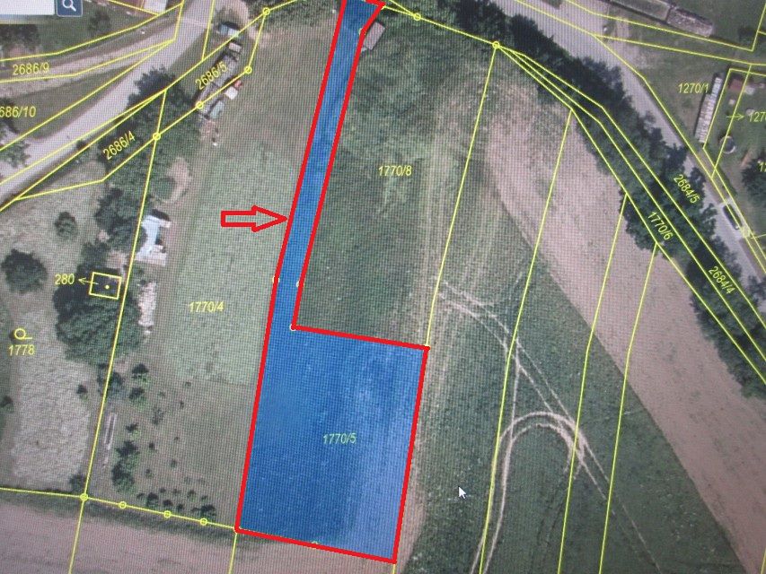 Prodej stavebního pozemku 1186 m² – fotografie 2