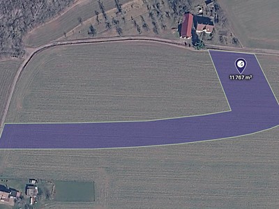 Prodej  pole 11 767 m²