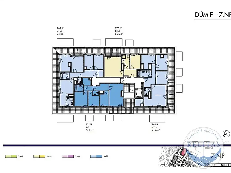 Prodej bytu 4+kk 92 m², Kralupy nad Vltavou – náhled fotky 2
