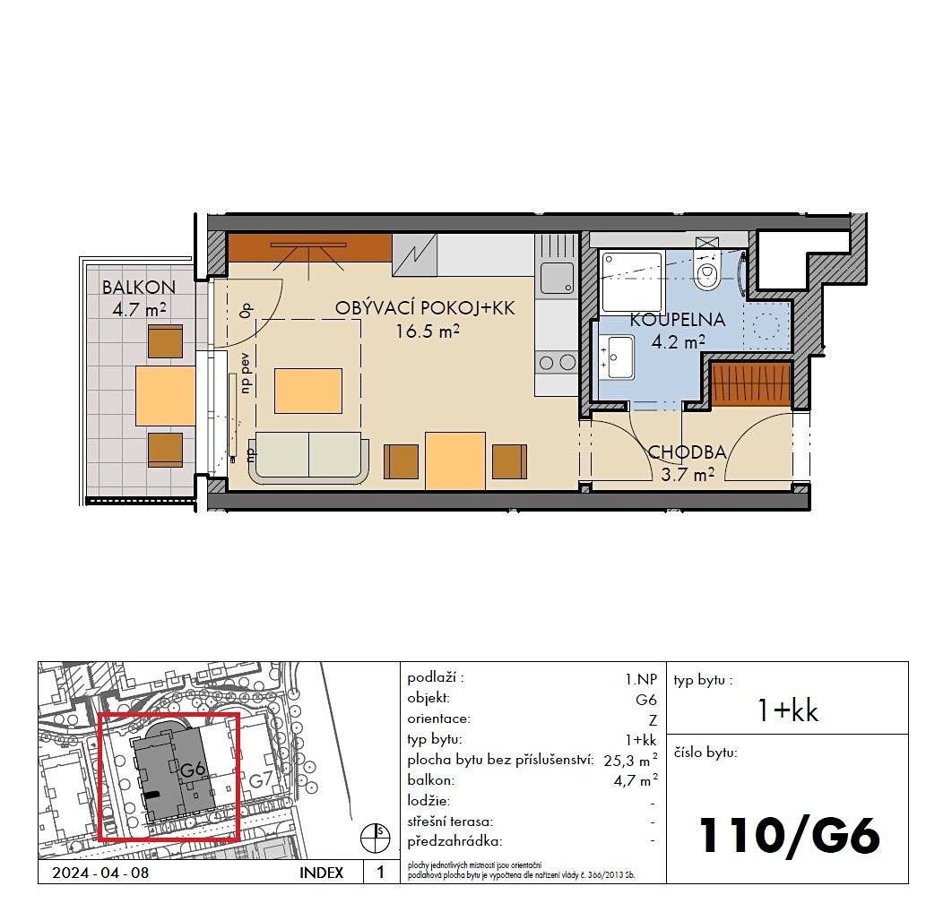 Prodej bytu 1+kk 25 m² – fotografie 5
