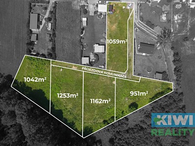 Prodej  stavebního pozemku 951 m²