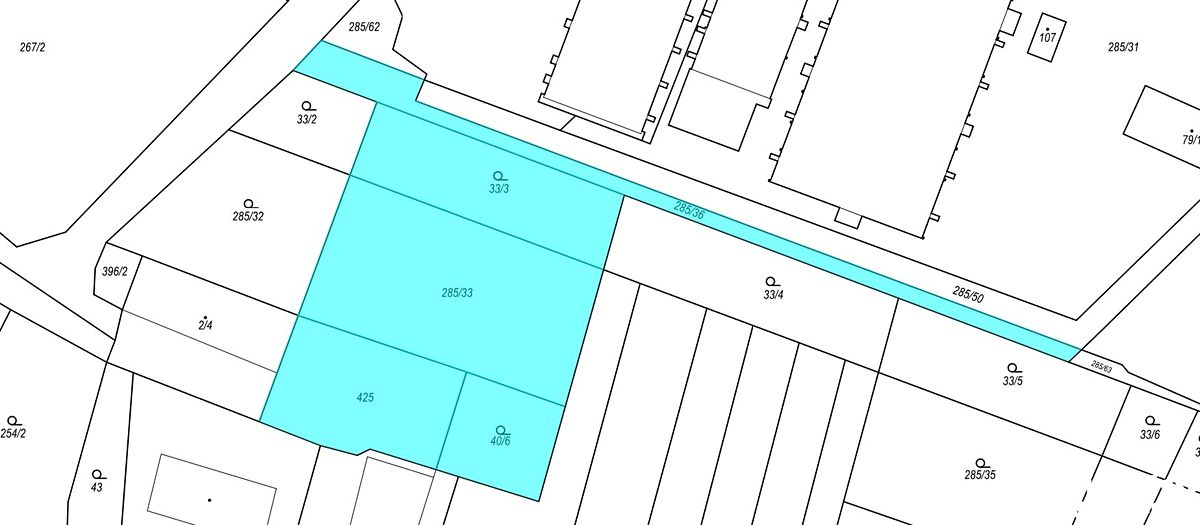 Prodej stavebního pozemku 3462 m² – fotografie 2