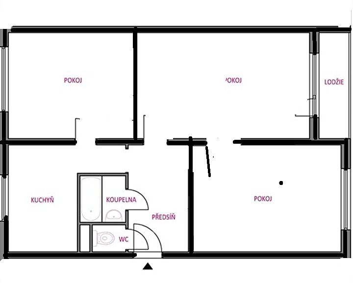 Prodej bytu 3+1 70 m² – fotografie 2
