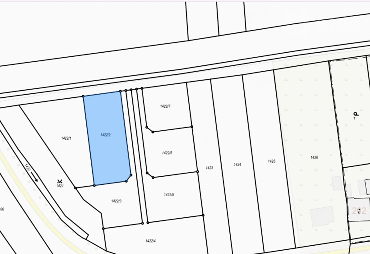 Prodej pole 1035 m² – fotografie 2