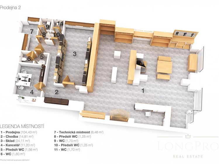 Комерційне приміщення в оренду, 170 м² (3 з 20)