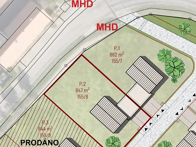Prodej stavebního pozemku 847 m², Litomyšl – náhled fotky 3