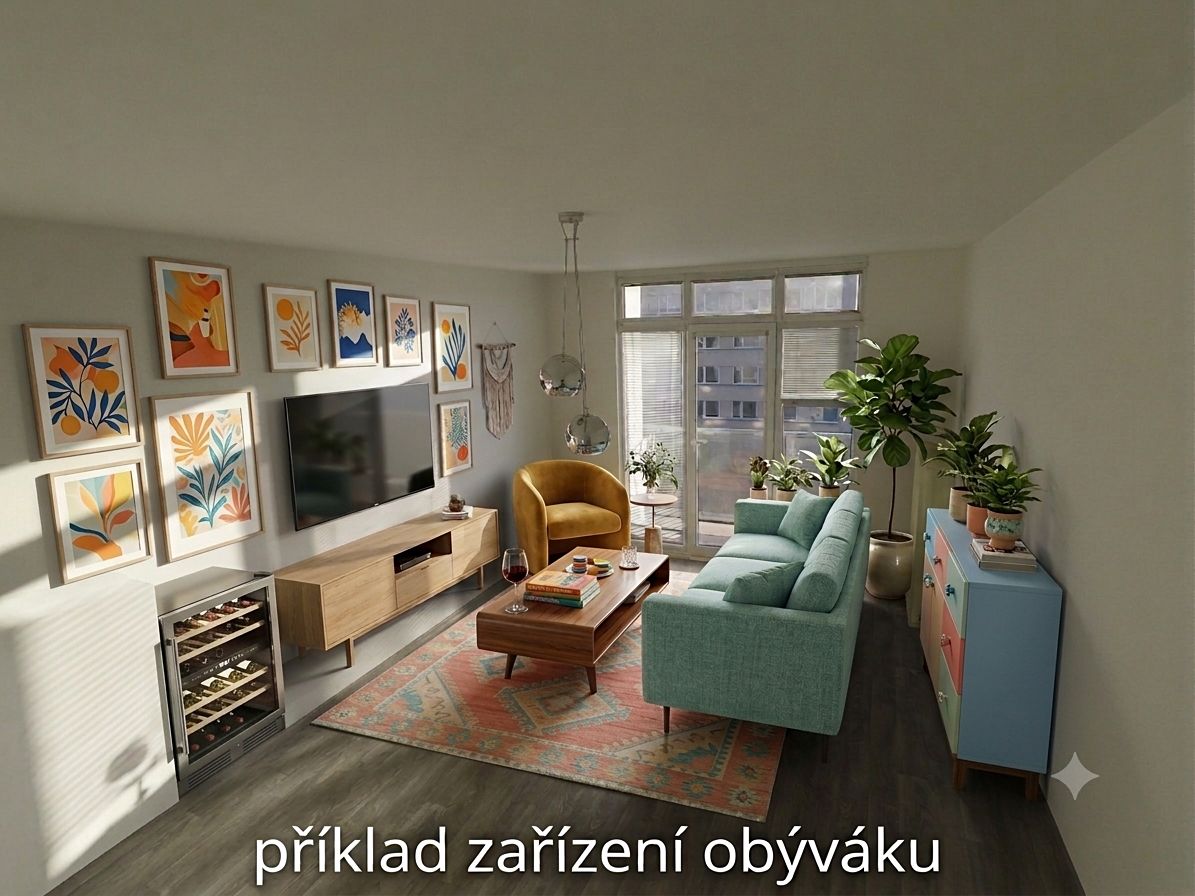 Pronájem bytu 2+1 63 m² – fotografie 3