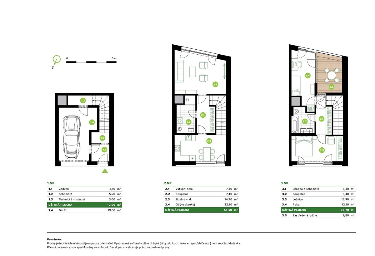 Prodej bytu 4+kk 107 m² – fotografie 4