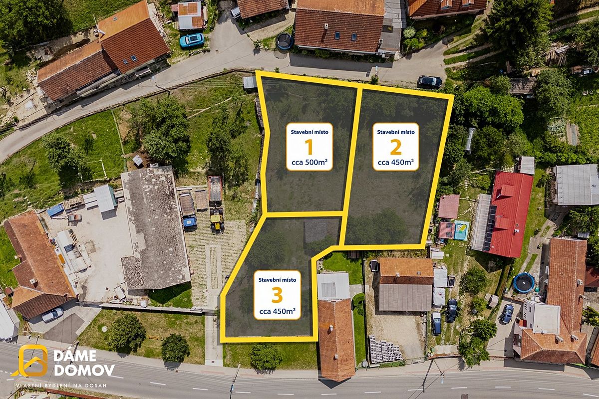 Prodej stavebního pozemku 1376 m² – fotografie 2