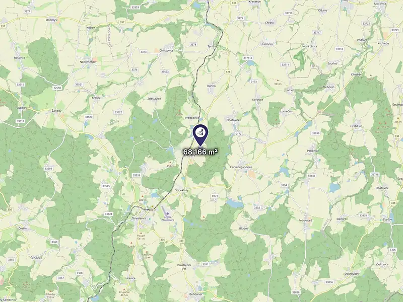 Prodej pole 68166 m², Černíny – náhled fotky 3