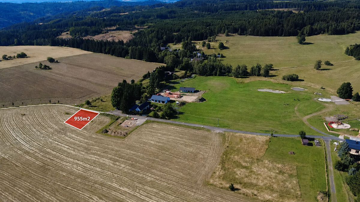 Prodej stavebního pozemku 955 m², Kolová – fotka 1 z 3