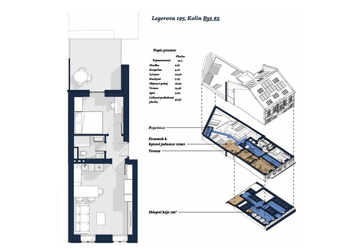 Prodej bytu 2+kk 69 m² – fotografie 5