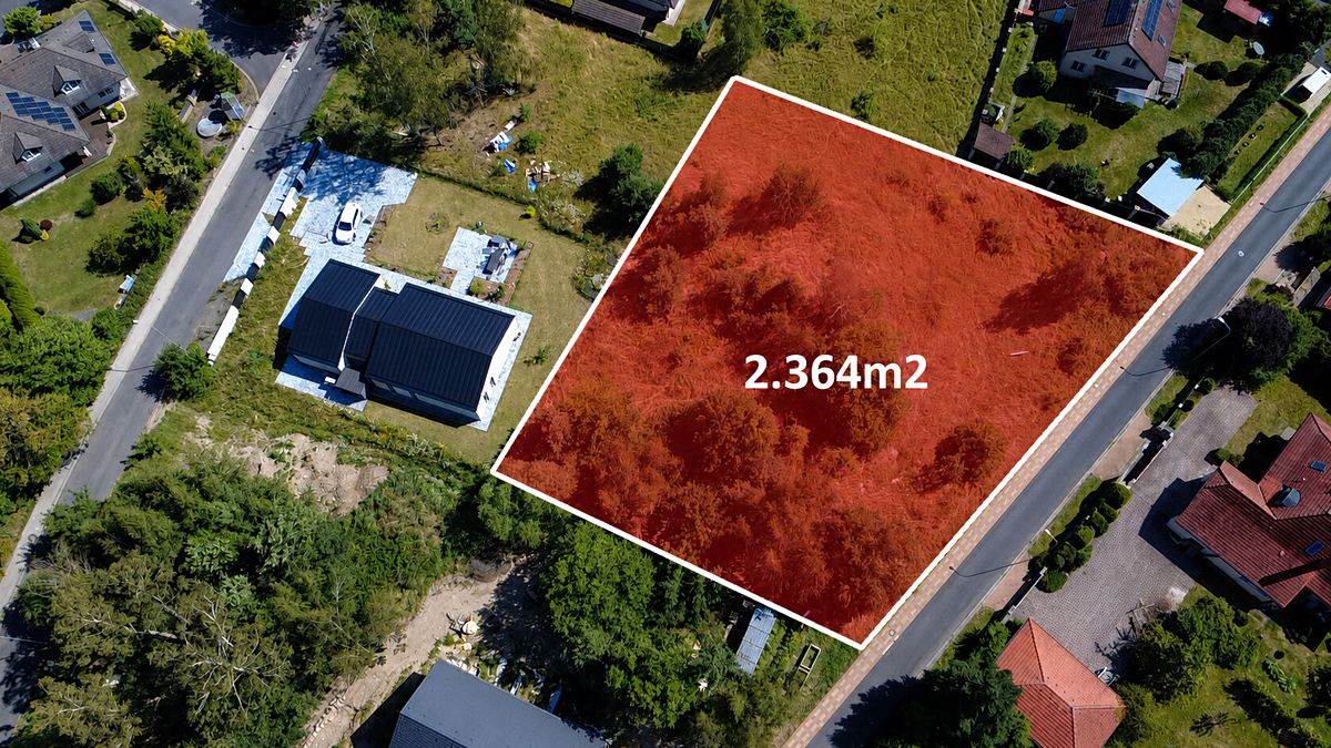 Prodej stavebního pozemku 2364 m², Karlovy Vary – fotka 1 z 3