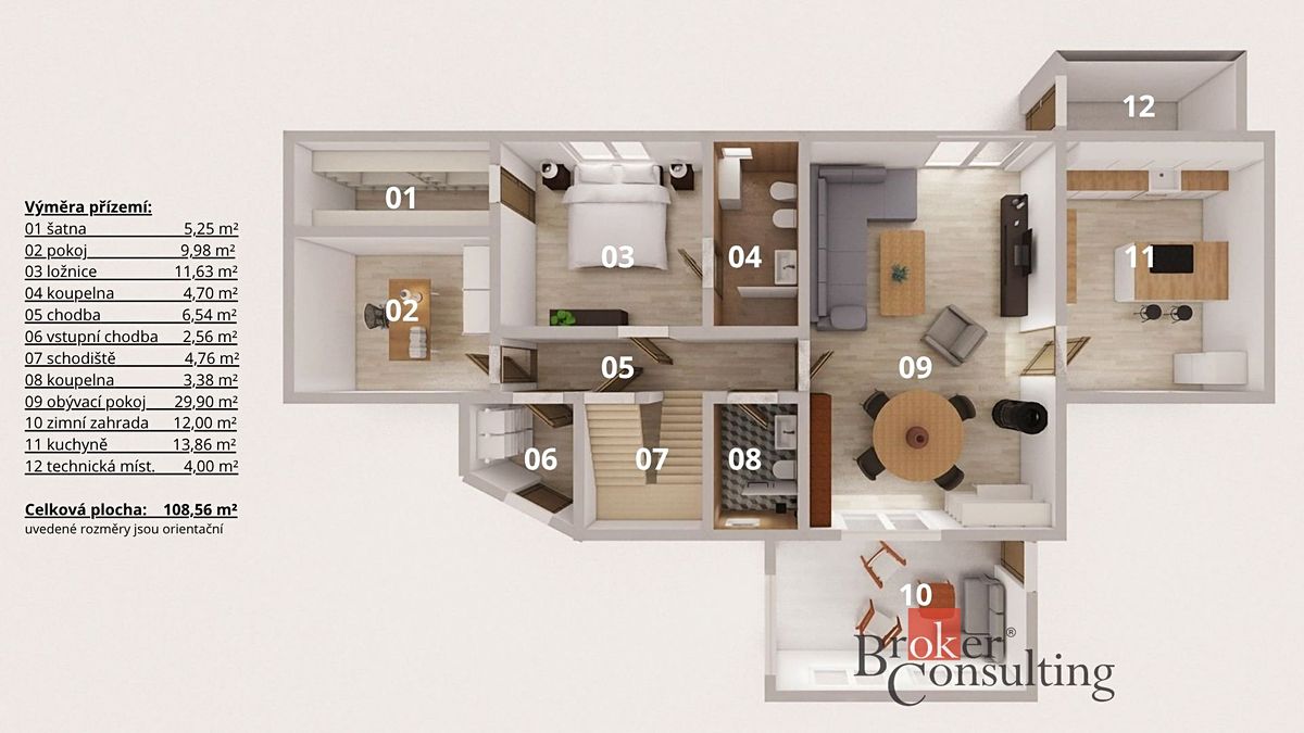 Prodej rodinného domu 290 m², pozemek 466 m² – fotografie 2