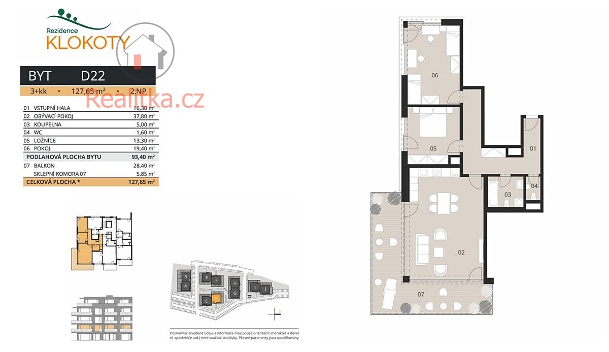 Prodej bytu 3+kk 128 m² – fotografie 3