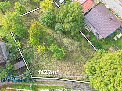 Prodej  stavebního pozemku 1 133 m²
