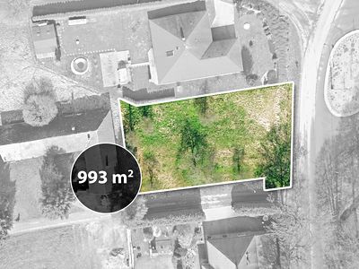 Prodej stavebního pozemku 993 m²