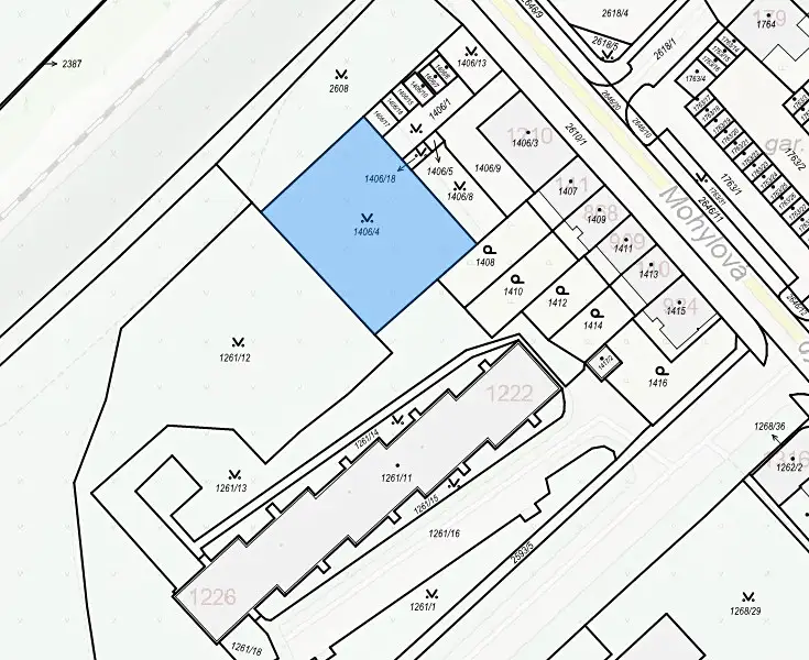 Prodej stavebního pozemku 1080 m², Plzeň – náhled fotky 3