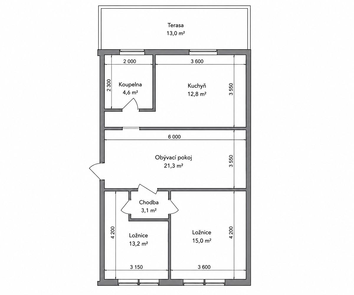 Prodej bytu 3+kk 75 m² – fotografie 5