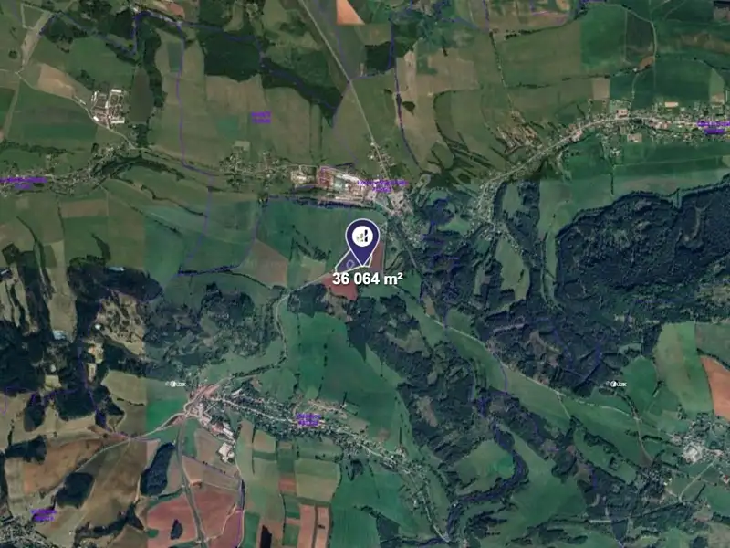 Prodej pole 36064 m², Vidochov – náhled fotky 2