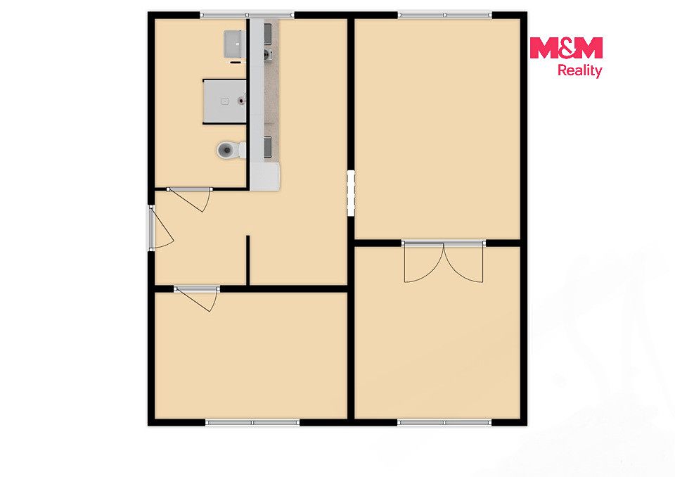 Prodej bytu 3+1 66 m² – fotografie 4