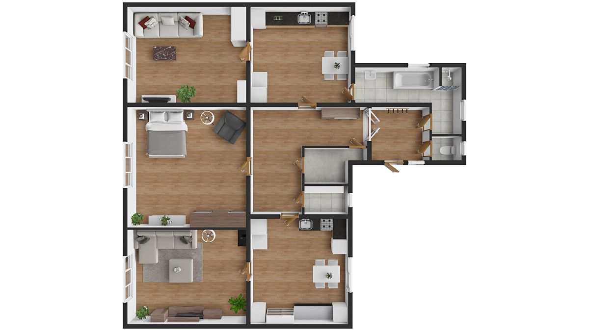 Prodej rodinného domu 167 m², pozemek 1095 m² – fotografie 3