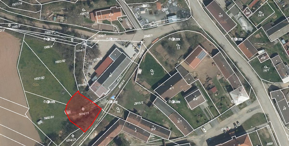 Prodej stavebního pozemku 1164 m² – fotografie 2