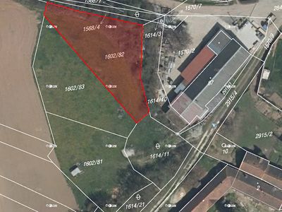 Prodej stavebního pozemku 1164 m²