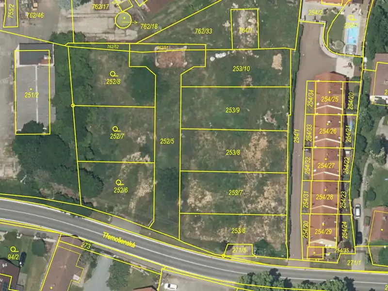 Prodej stavebního pozemku 5167 m², Zruč-Senec – náhled fotky 1