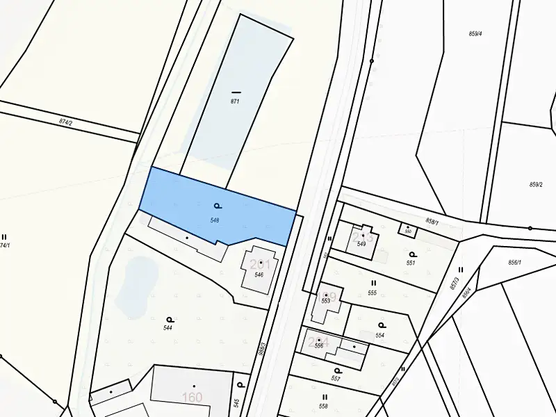 Prodej stavebního pozemku 938 m², Nová Hradečná – náhled fotky 3