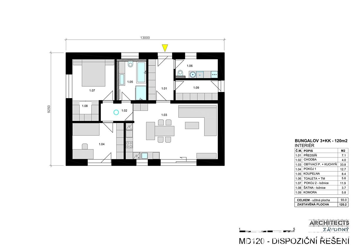 Prodej rodinného domu 93 m², pozemek 802 m² – fotografie 5