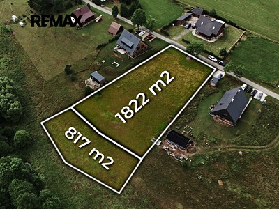 Prodej  stavebního pozemku 2 639 m²