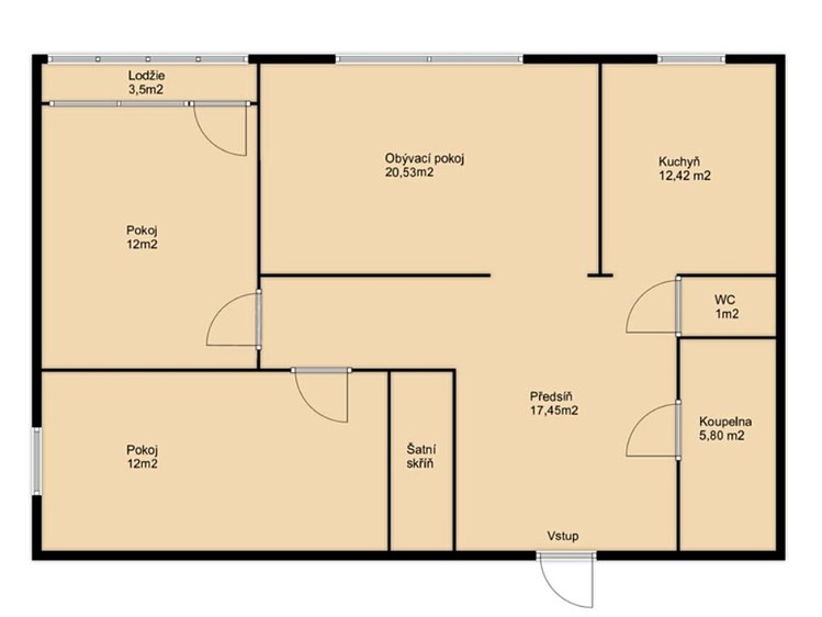 Prodej bytu 3+1, 82 m² (30 z 30)