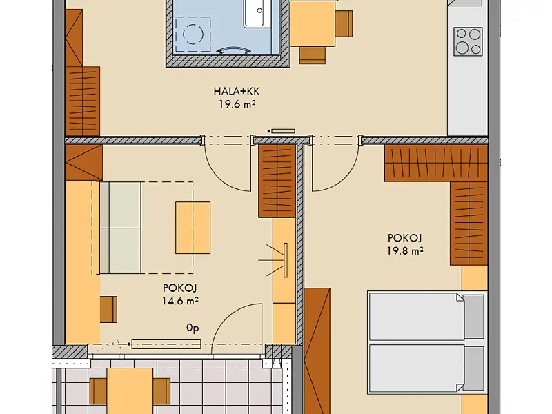 Prodej bytu 2+1 61 m², Praha – náhled fotky 2