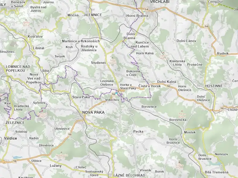 Prodej pole 36064 m², Vidochov – náhled fotky 3
