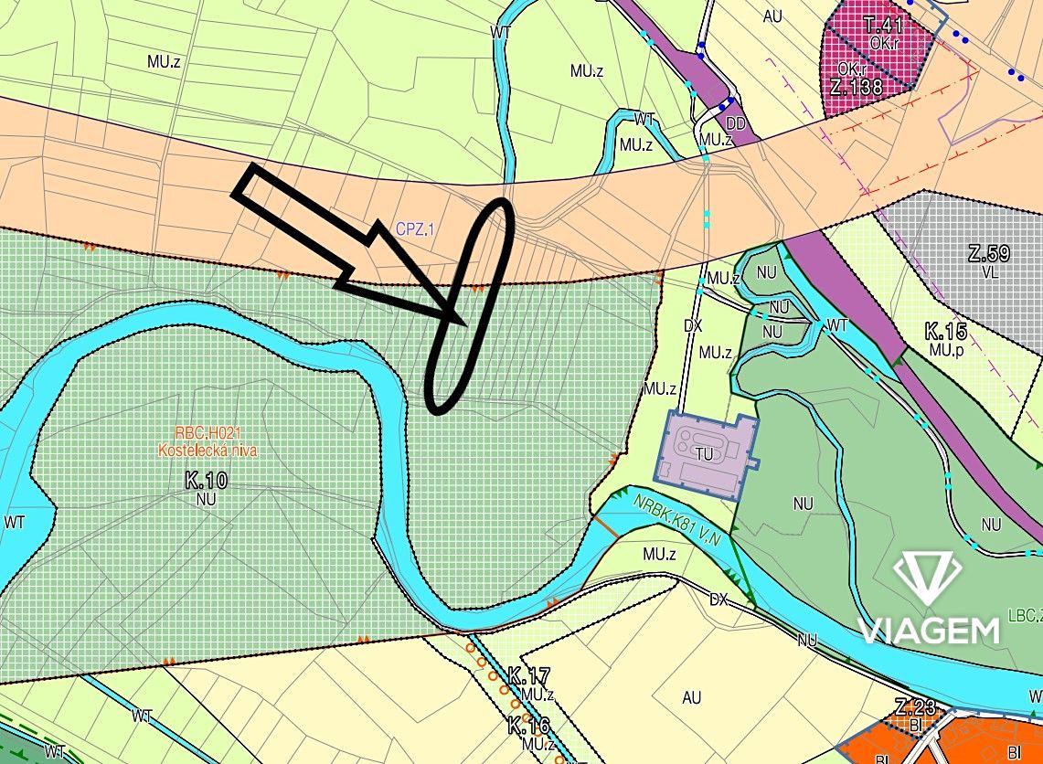Prodej pole 1632 m² – fotografie 2