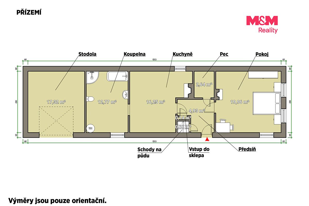 Prodej rodinného domu 75 m², pozemek 561 m² – fotografie 4
