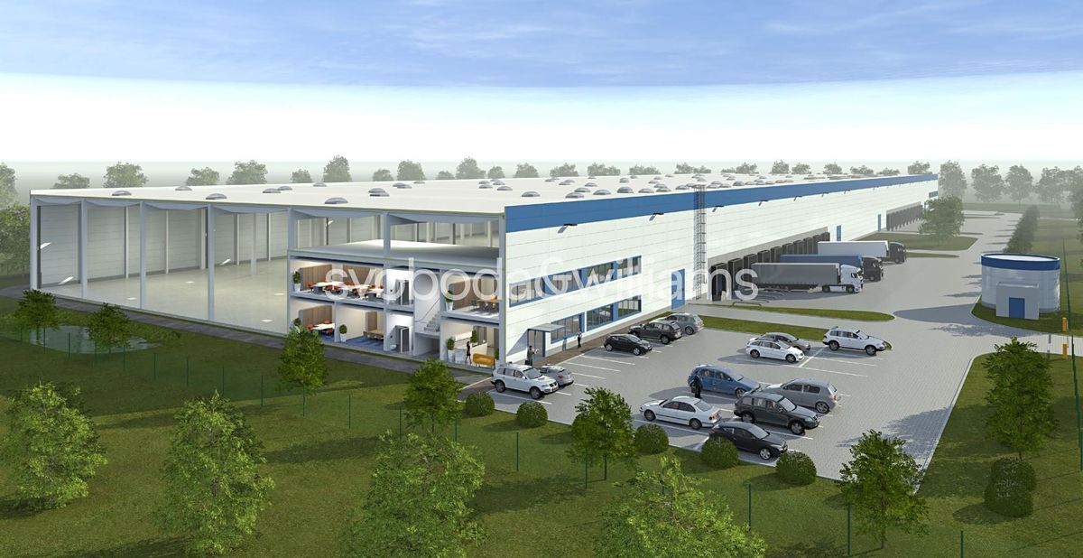 Pronájem výrobní haly, prostoru 29700 m²