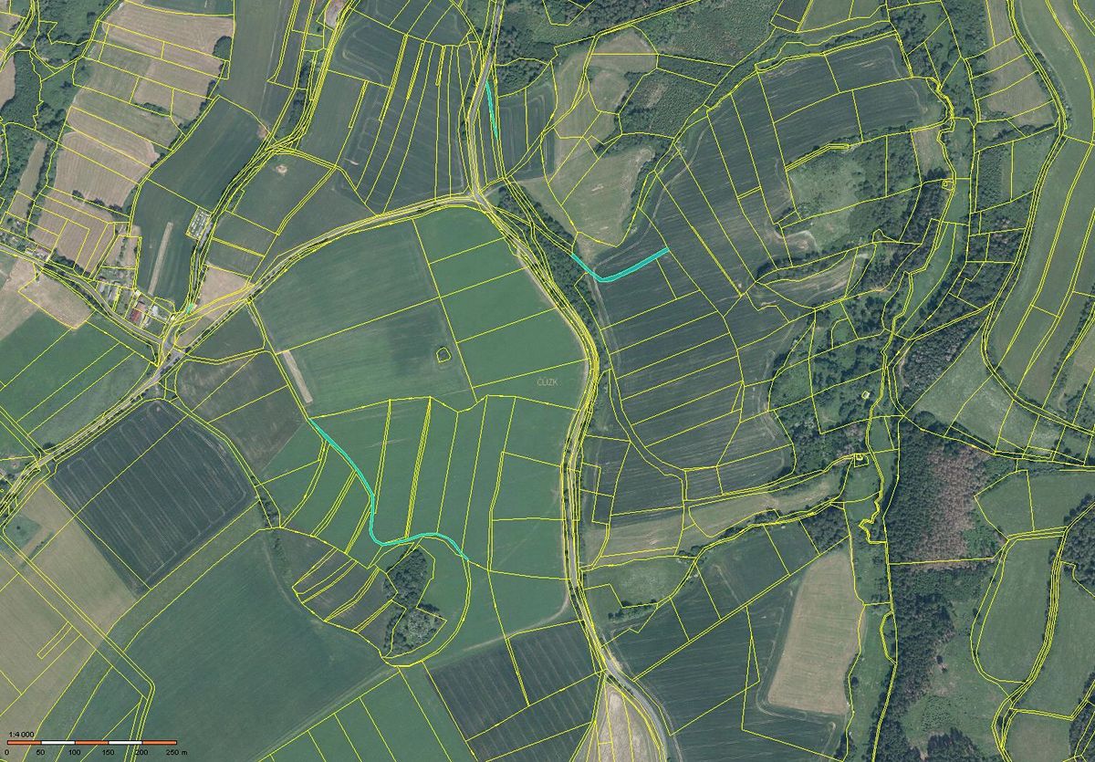 Prodej pole 2509 m², Klatovy – fotka 1 z 3