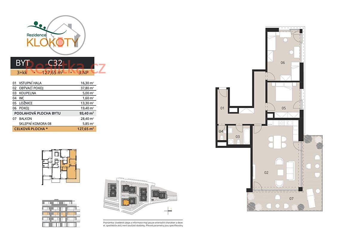Prodej bytu 3+kk 127 m² – fotografie 3