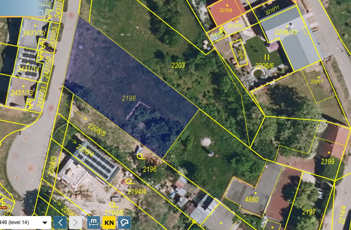 Prodej stavebního pozemku 829 m² – fotografie 3