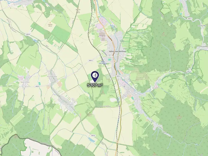 Prodej louky 5107 m², Velká nad Veličkou – náhled fotky 3