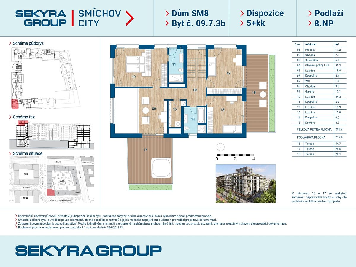 Prodej bytu 5+kk 203 m² – fotografie 3