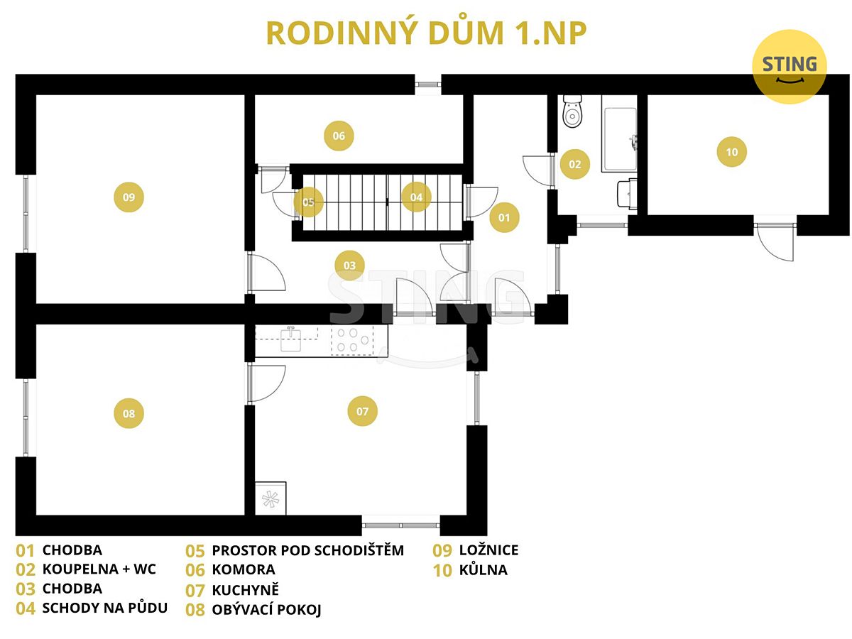 Prodej rodinného domu 114 m², pozemek 895 m² – fotografie 3