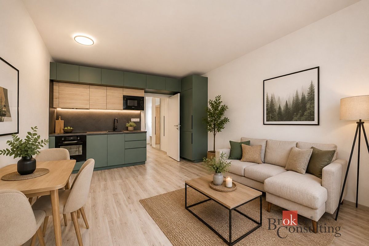 Pronájem bytu 1+kk 38 m²