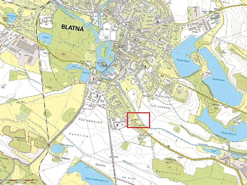 Prodej zahrady 1153 m², Blatná – náhled fotky 3
